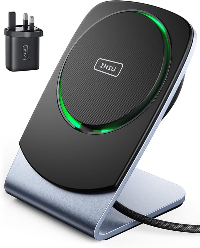 Detalle de INIU Wireless Charger Magsafe 15W phone stand