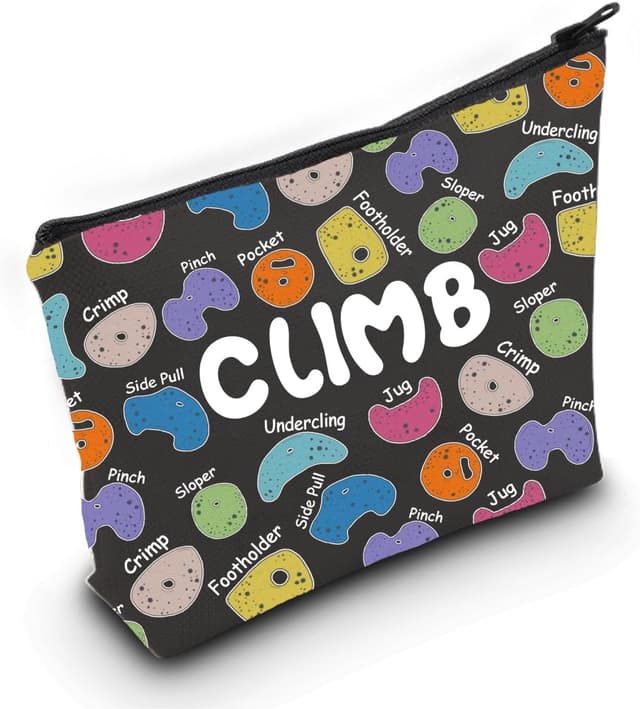 Thumbnail 6 de Rock Climber Gift for Women rock climbing cosmetic bag (33 cm x 22 cm) – water-resistant organiser