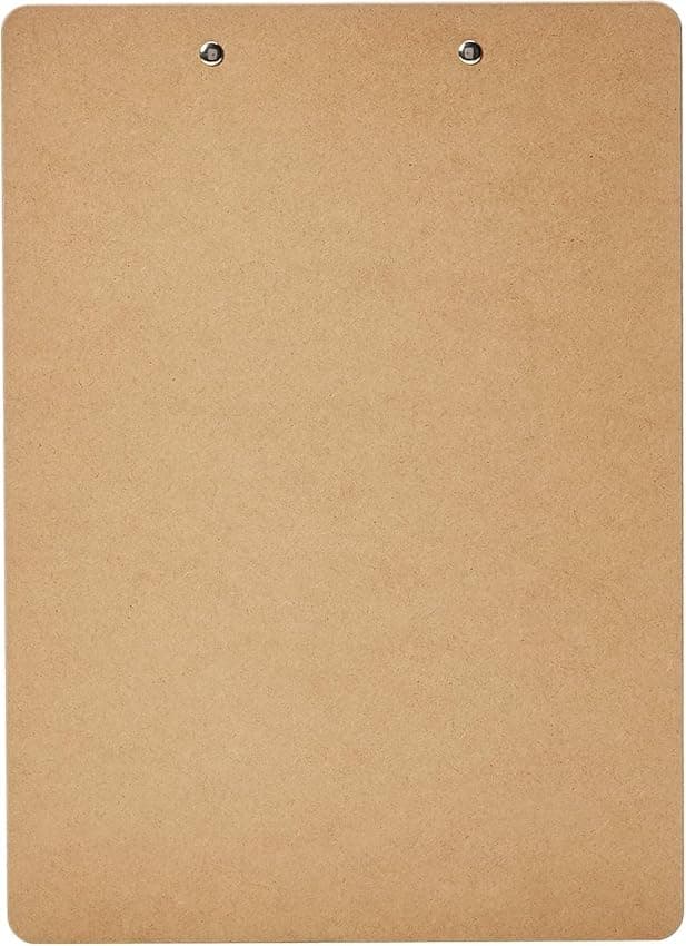 Thumbnail 2 de Amazon Basics Portapapeles Rígido Marrón - Pack de 6 📋