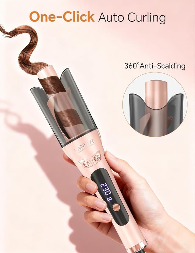 Thumbnail 2 de LANDOT Automatic Rotating 1-inch Curling Iron