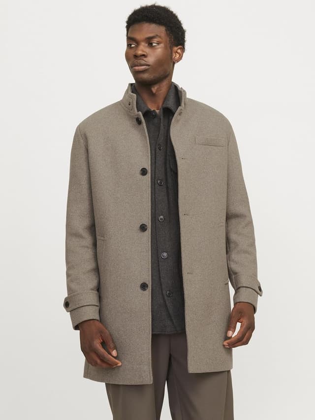 Detalle 2 de JACK & JONES Jjemelton Wool Coat Herren