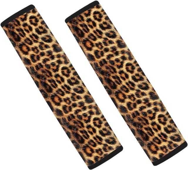 Thumbnail 6 de Wanyint Aztec Highland Cow 2-Pack Seat Belt Pads