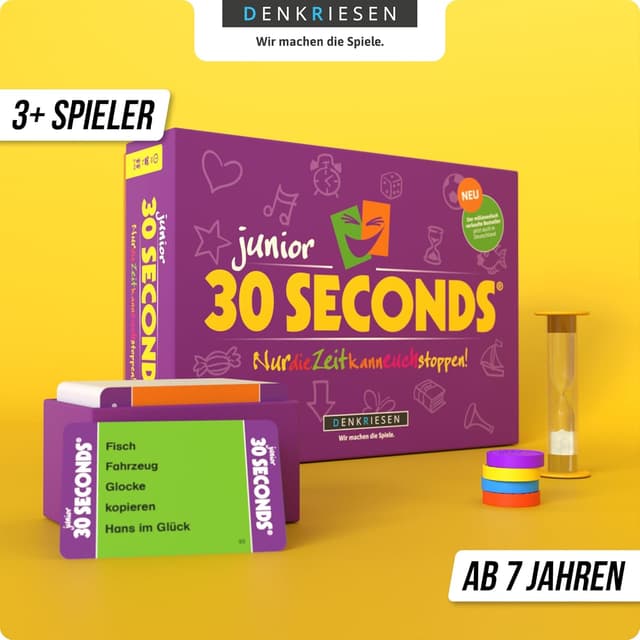 Detalle de DENKRIESEN 30 Seconds Junior Partyspiel ab 7