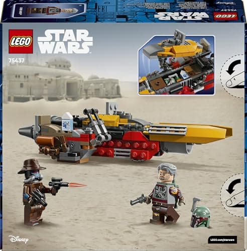 Thumbnail 10 de LEGO Star Wars 75437 Speeder de Cobb Vanth con minifiguras de Cobb Vanth y Cad Bane