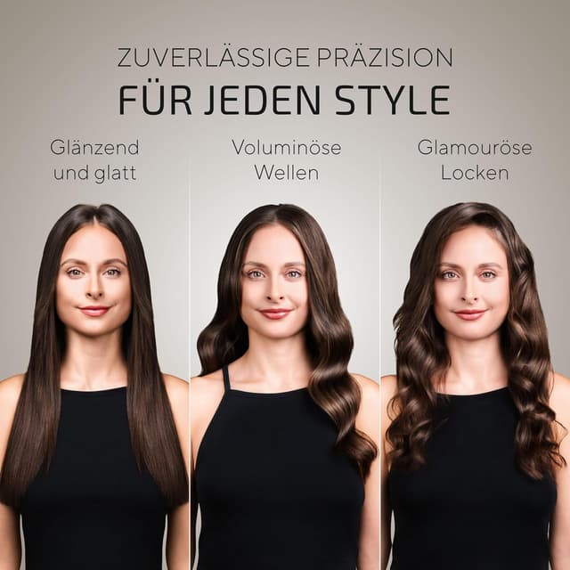 Thumbnail 6 de hihair Glätteisen LCD-Display, 20 Sek. Aufheizzeit