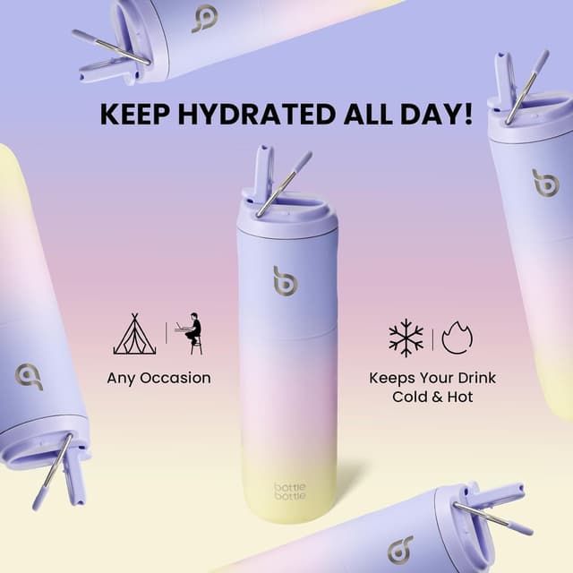 Thumbnail 7 de BOTTLE BOTTLE Botella Deportiva de Agua 🥤