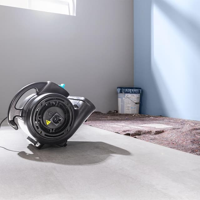 Detalle 2 de Cecotec Blowindustry 2000 Flowfloor ventilatore essiccatore per moquette, 200 W, 3 velocità e flusso 1150 m³/h