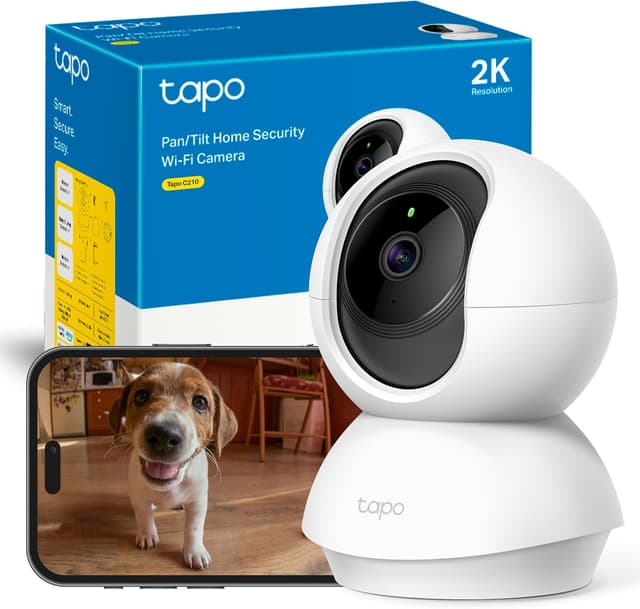 Detalle de TP-Link Tapo C210 - Cámara IP WiFi 360° 🏠 Seguridad Total