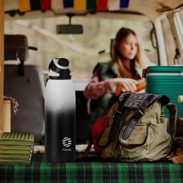 Detalle de Fjbottle insulated water bottle 600ml