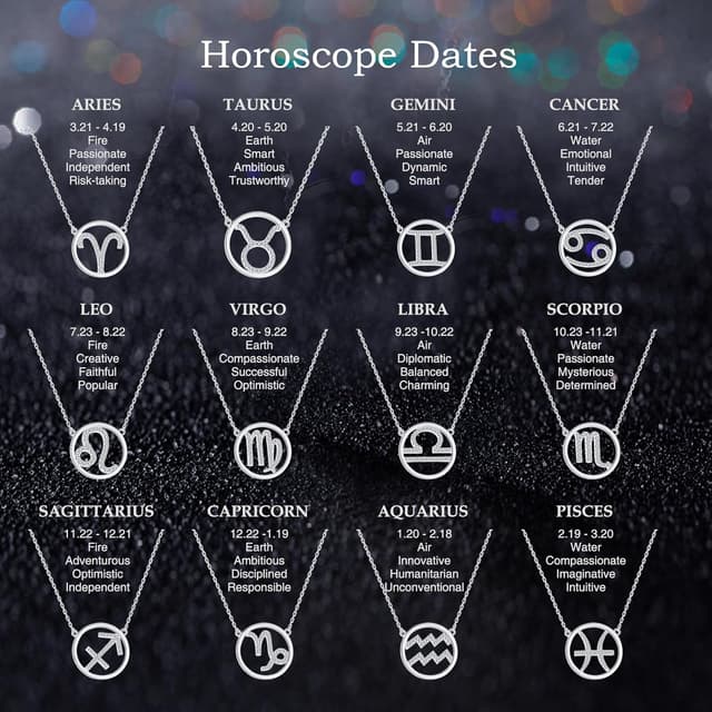 Thumbnail 6 de Qings Konstellation Anhänger Silber Halskette