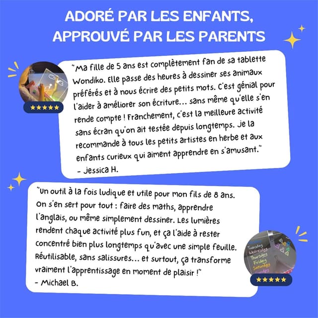 Thumbnail 4 de Wondiko Tablette lumineuse 30x20 cm 🎨