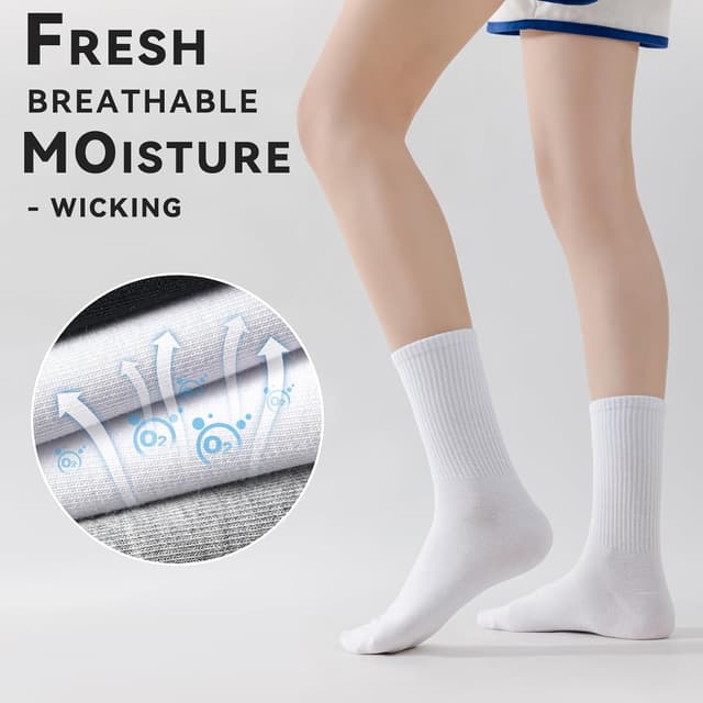 Thumbnail 4 de Wamicu Dünne Tennissocken Damen 5 Paar