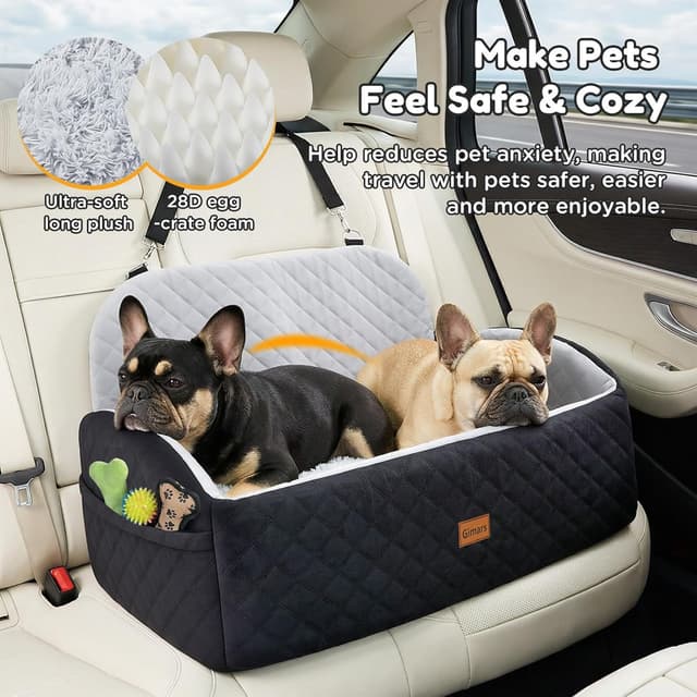 Thumbnail 3 de Gimars Wende-Hunde Autositz L bis 27kg