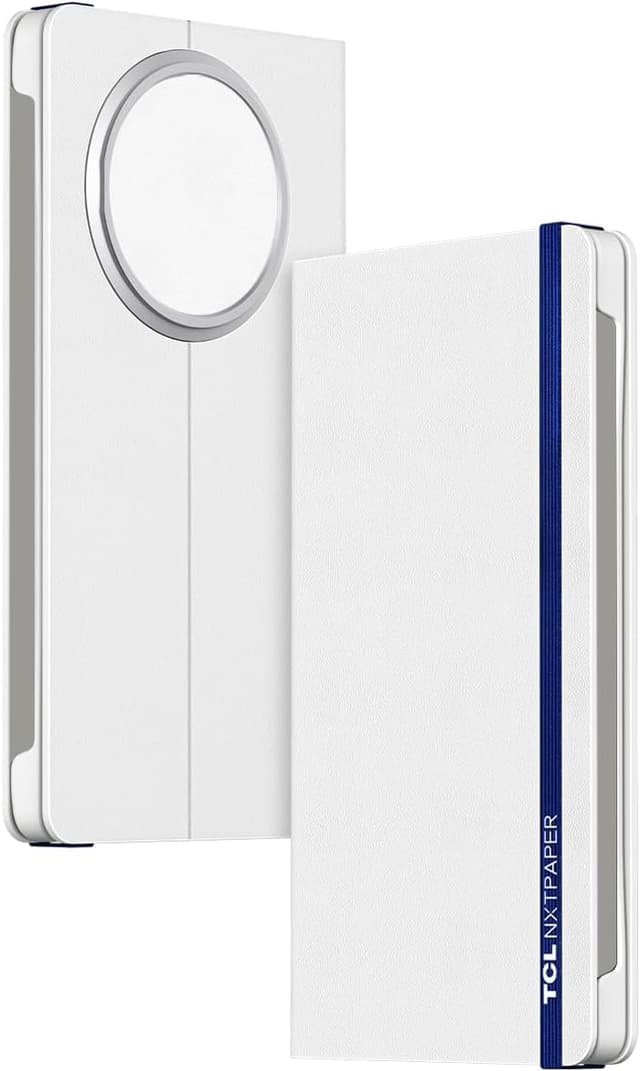 Detalle de TCL Magnetic Flip Cover e stylus elettromagnetico NXTPAPER 60 Ultra: custodia con supporto e scrittura a bassa latenza