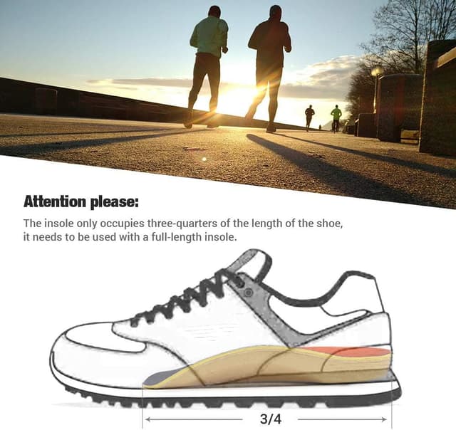 Thumbnail 5 de RooRuns Orthotic Inserts 3/4 Length