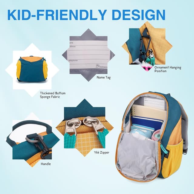 Thumbnail 6 de MOUNTAINTOP Kinderrucksack 8 l 0,35 kg