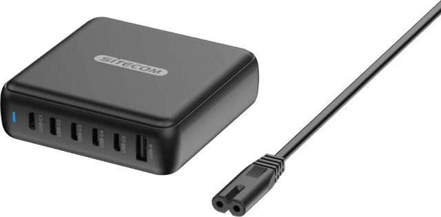 Detalle de Sitecom GaN Power Delivery PC-Ladegerät 200 W