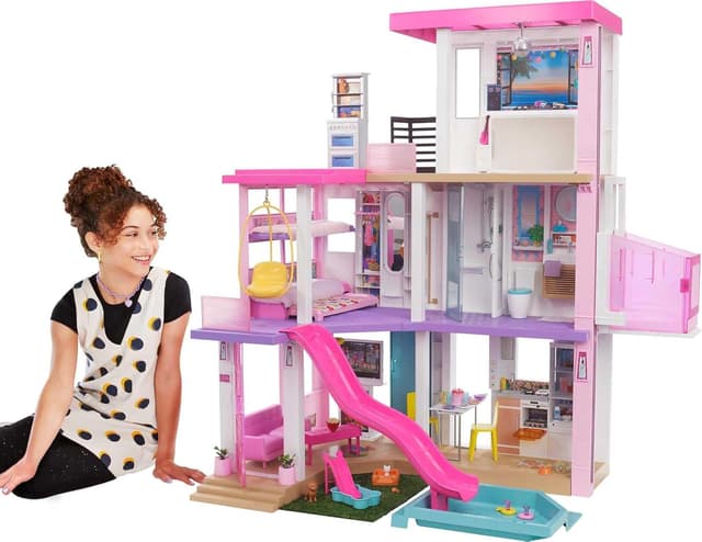 Imagen de Barbie Dreamhouse 3-Story Dollhouse en OfertitasTOP