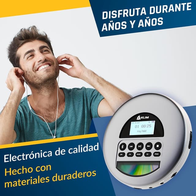 Thumbnail 5 de KLIM Nomad reproductor CD portátil 32 GB