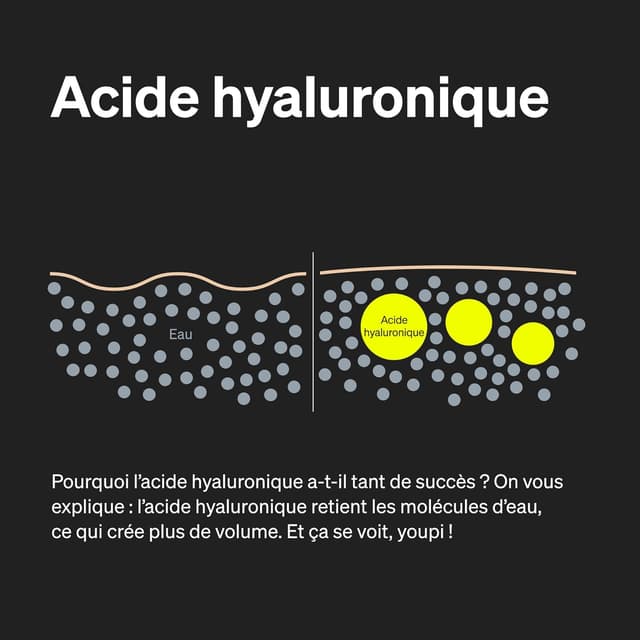 Detalle de Collagène & Acide Hyaluronique – 180 gélules enrichies en vitamine C, biotine, zinc & sélénium