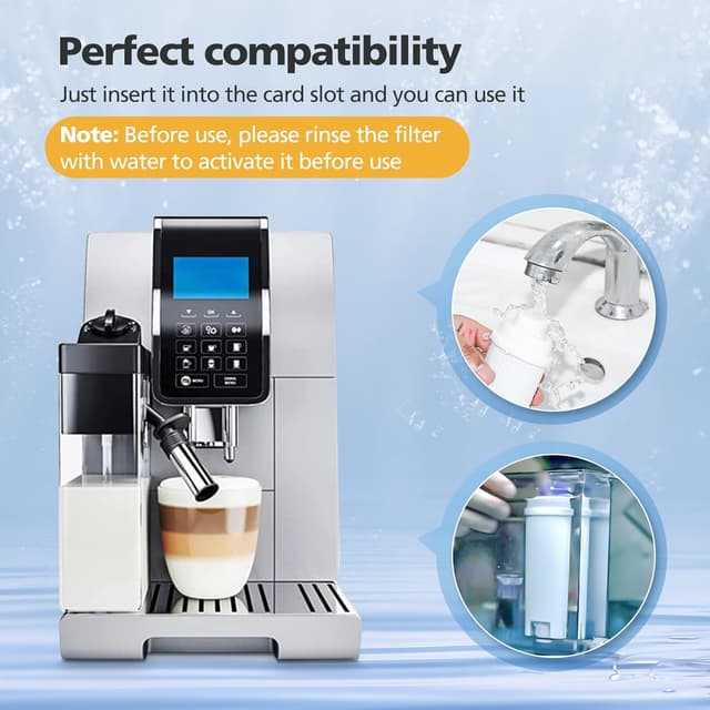 Thumbnail 6 de DeLonghi DLSC002 Water Filter 6 Pack
