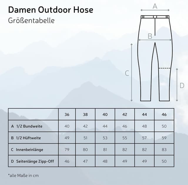 Thumbnail 6 de Black Crevice pantalon trekking zippé femme