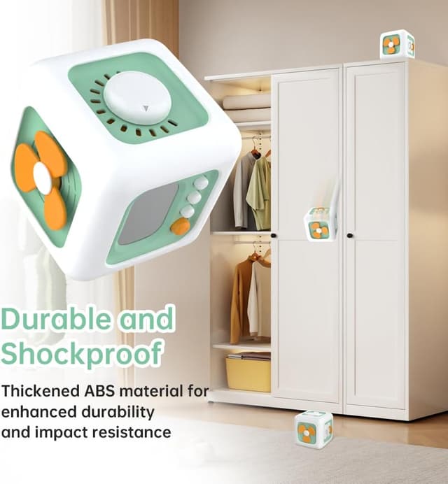 Detalle de lerrbo Sensorisches Spielzeug – 6-in-1 Aktivitätswürfel für Kleinkinder (ab 1 Jahr)