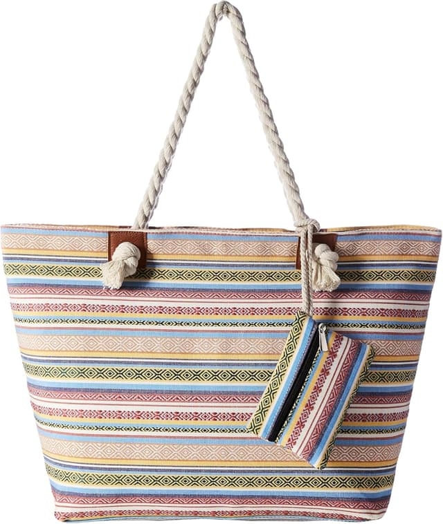 Detalle de DonDon Grande borsa spiaggia idrorepellente