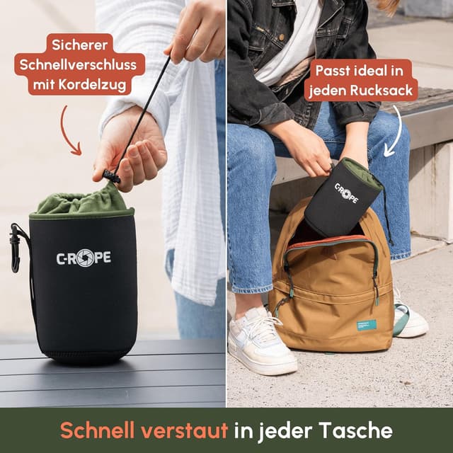 Detalle 1 de C-Rope Neopren Objektivbeutel XXXL