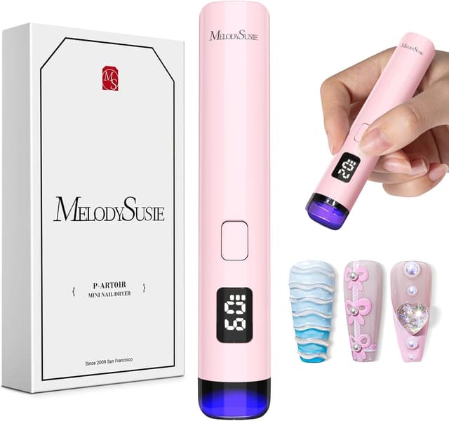 Thumbnail 6 de MelodySusie P-Art01G cordless UV nail lamp 450 mAh