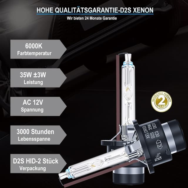 Detalle 2 de XELORD D2S Xenon Brenner 6000K 35W