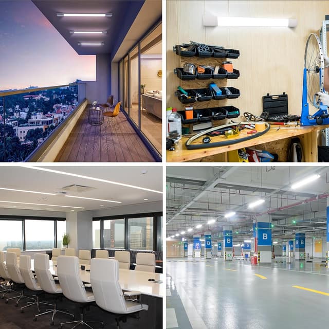 Thumbnail 6 de Modlicht LED Feuchtraumleuchte 60 cm (18 W, 5.000 K, 1.980 lm) – ultraslim, IP65