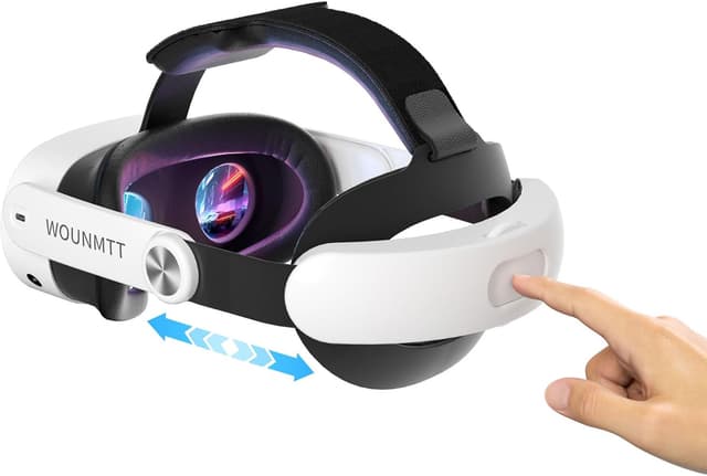Detalle de Head Strap for Meta Quest 3S / Quest 3 — One-Click Adjustable VR Headset Strap
