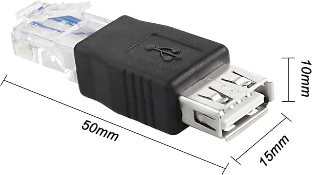 Thumbnail 5 de MEIRIYFA USB-zu-Ethernet Adapter 3-teilig