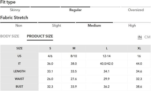 Detalle 2 de CUPSHE mini robe en tricot 85 % polyester