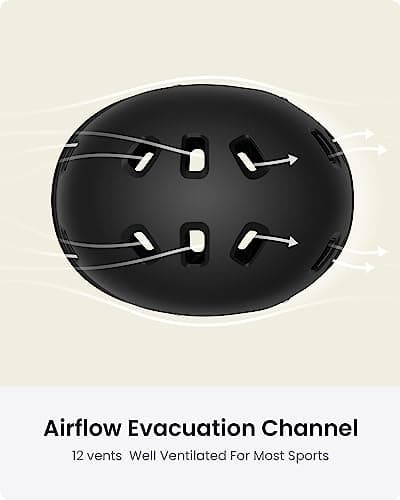 Thumbnail 3 de OutdoorMaster Skateboard Cycling Helmet with Ventilation