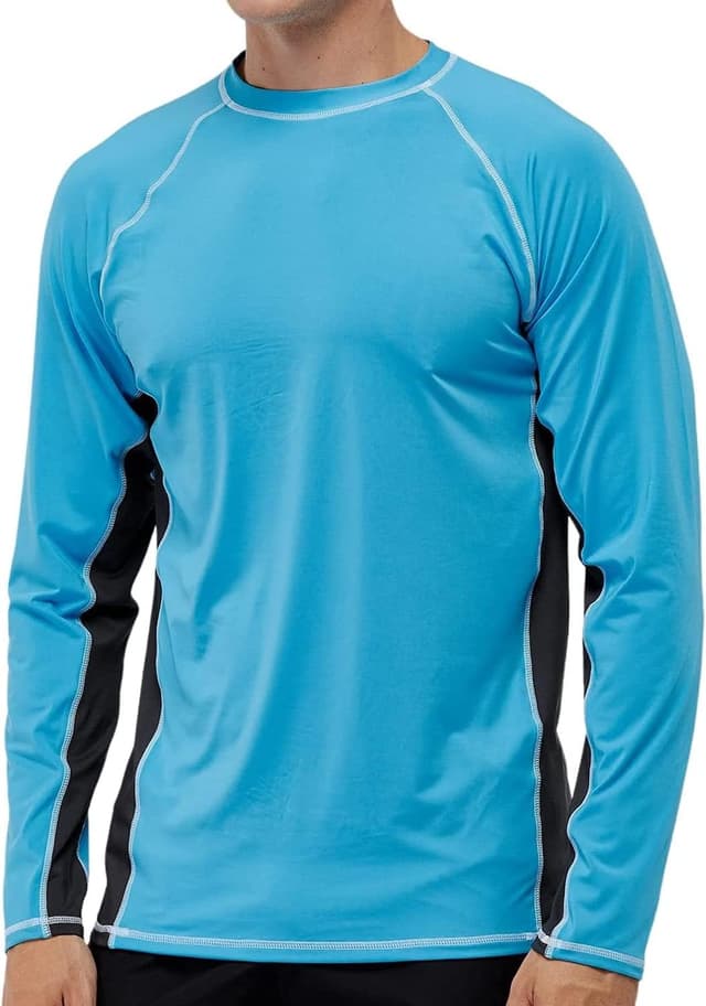 Detalle de Arcweg Rashguard homme manches longues anti-UV UPF 50+ (séchage rapide, léger) M-3XL