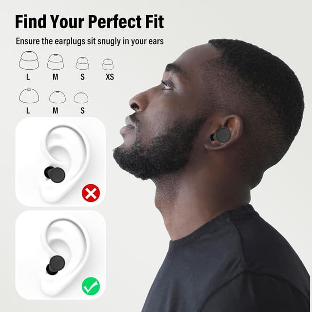 Thumbnail 6 de IDE11 Tapones oídos ruido dormir