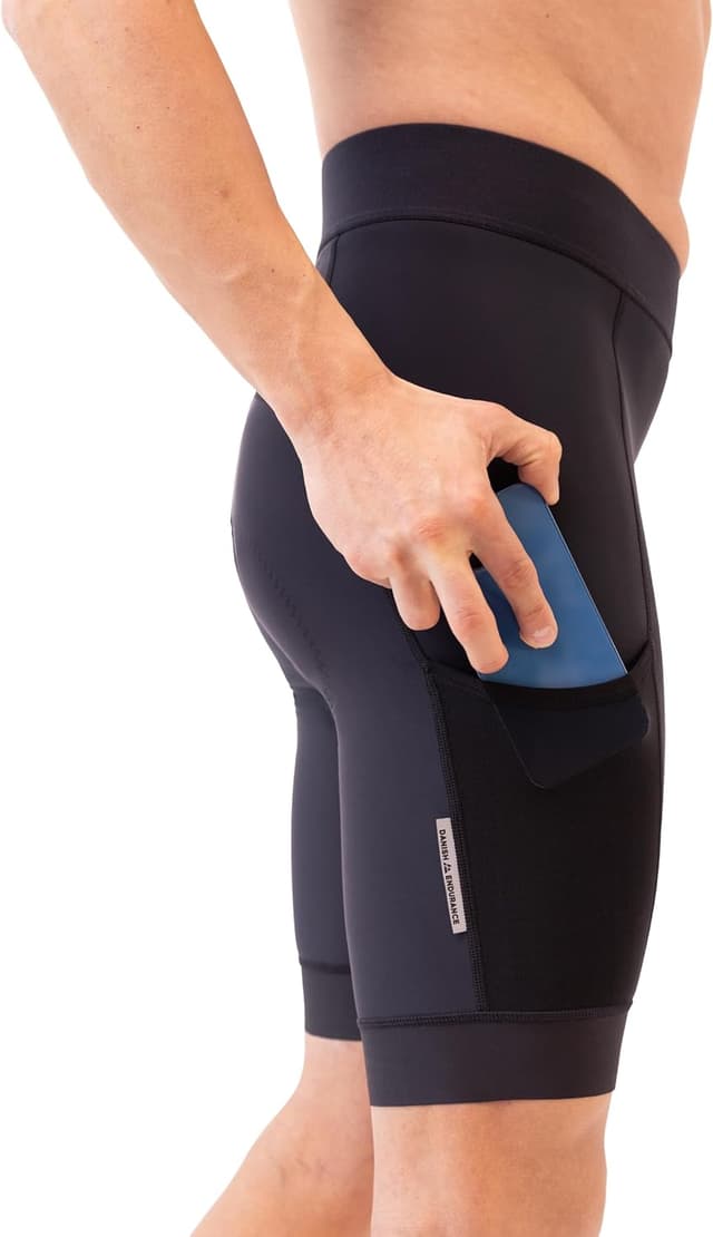 Detalle de Danish Endurance Pantaloncini ciclismo imbottiti 3D
