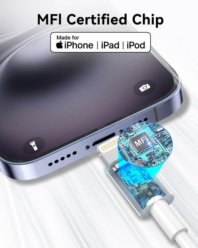 Detalle 2 de BLITEZZ câble Lightning USB 1 m