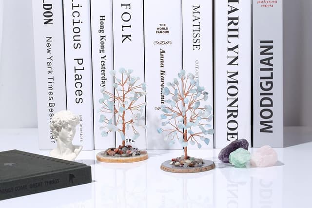 Thumbnail 2 de XIANNVXI Healing Crystal Aquamarine Tree 10 cm