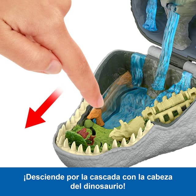 Detalle 2 de Mattel Jurassic World El Renacer T. Rex Dinosaurio JGB97 🦖