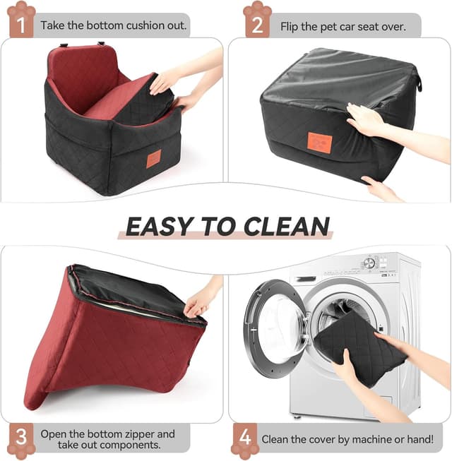 Thumbnail 6 de GL GLENSLAVE Dog Car Seat 18.8in