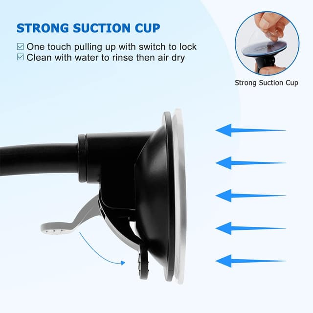 Thumbnail 5 de Vansky Car Phone Holder Mount 3-in-1 for iPhone