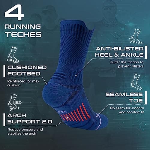 Thumbnail 4 de Rahhint Rahhint Coolmax compresión running 15-20 mmHg