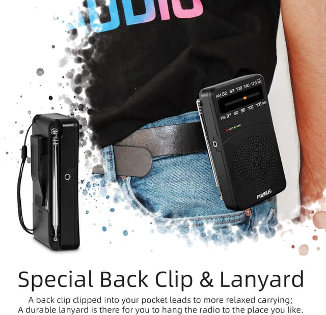 Thumbnail 5 de PRUNUS J-166 radio portatile 42 cm