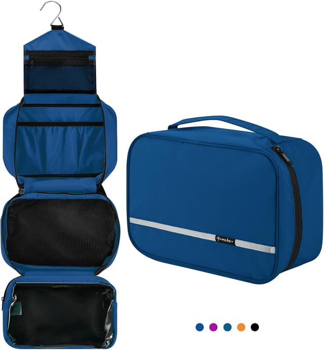 Detalle de homchen Hanging Travel Toiletry Bag L – Waterproof wash bag