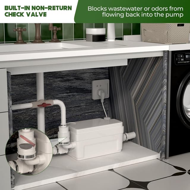 Thumbnail 2 de Pompa per doccia 400 W silenziosa 6 m