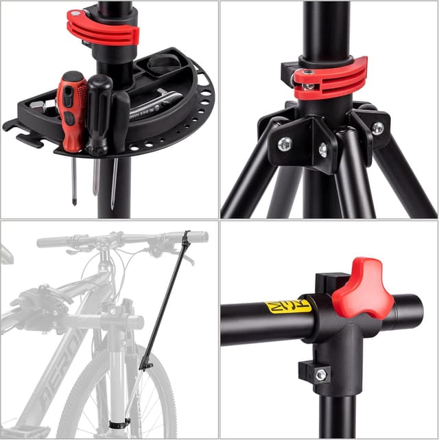 Detalle de CXWXC Profi Fahrradmontageständer bis 30 kg