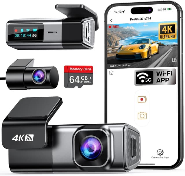 Detalle de Navycrest Q7 64GB dash cam